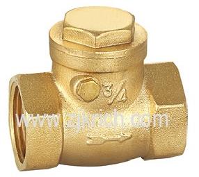 FM-6120 黄铜止回阀（卧式）